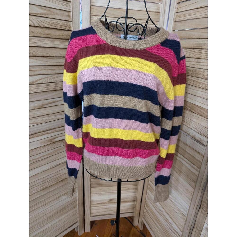 M Cotton Emporium Nordstrom ‎ Stripes Sweater